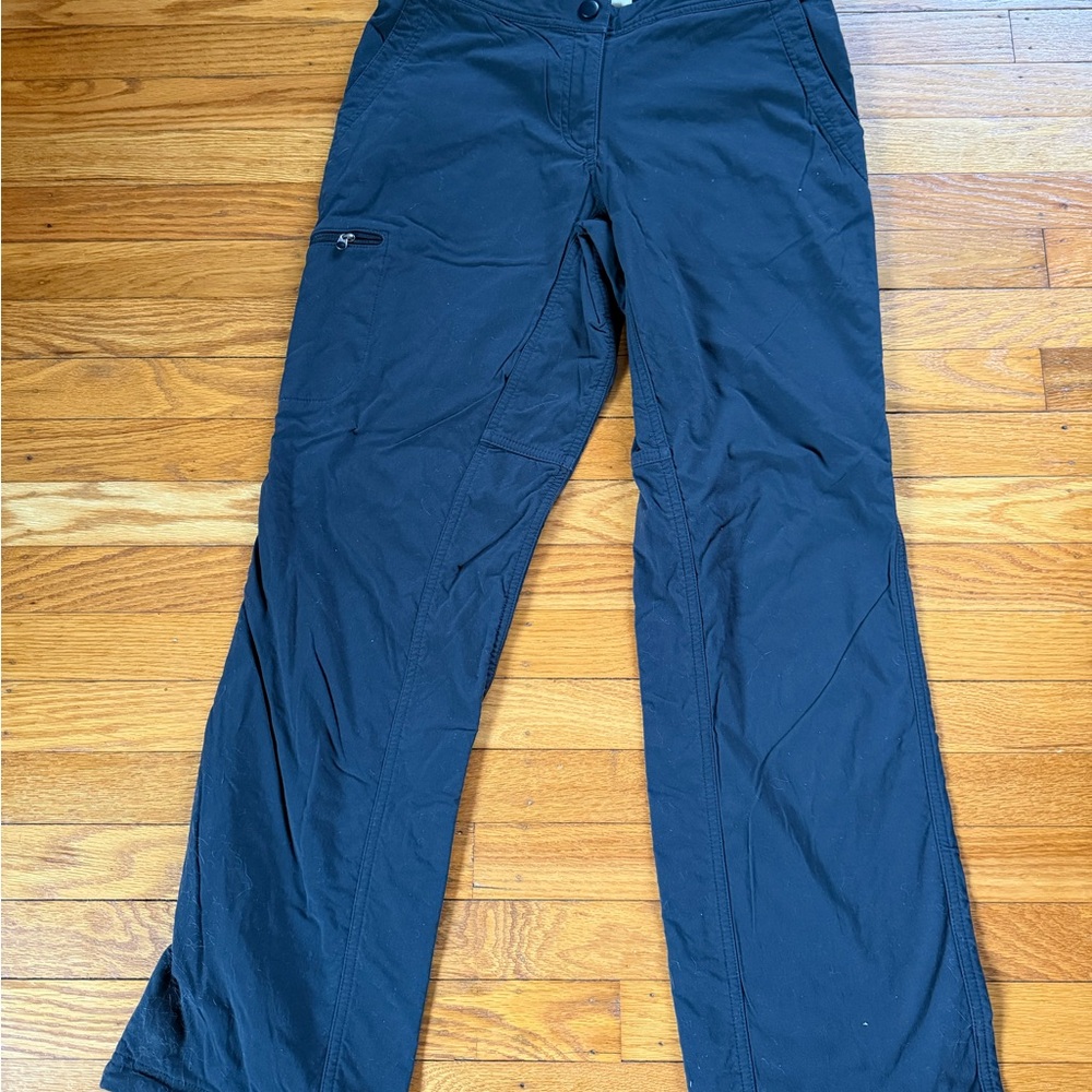 L.L. Bean Women’s Dark Blue/Gray Cargo Pants